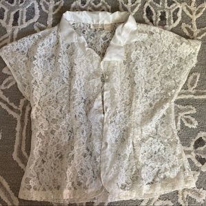 VINTAGE VICTORIA SECRET LACE TOP